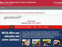 Tablet Screenshot of kickboxing-kickboxing.com